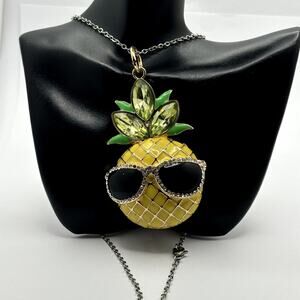 Y2K Men's Pineapple Necklace